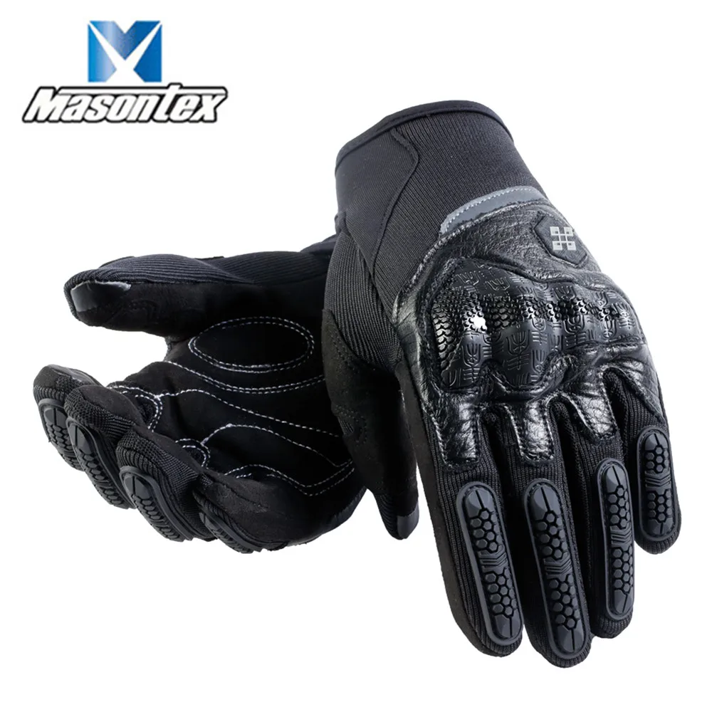 Летние перчатки для мотогонок Masontex дышащие мотокросса мужские и женские