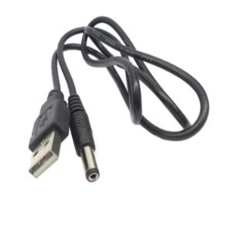Кабель питания USB 2 0 к DC 5 мм x 1 м А с поддержкой В или 12 зарядный Соединительный