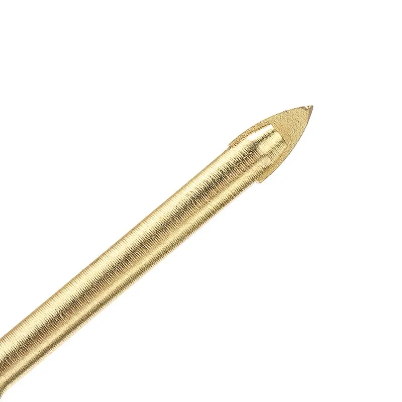 

10pcs 6mm Spear Head Drill Bit Alloy Carbide Point with 2 Cutting Edges Glass Ceramic Tile Marble Mirror Drill Bits