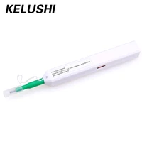 kelushi sc one click cleaner fiber optic cleaner connector cleaning tool 2 5mm universal connector fiber optic cleaning pen