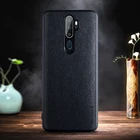 Чехол для Oppo A5 A9 2020 F11 Pro A53 A52 A92 A72 A7 2018 Reno ACE 2 A11X A11 AX5S A5S, чехол в деловом стиле из искусственной кожи в стиле ретро