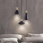 Светодиодный Люстра 86-265 в, освещение для ресторана, светильник для спальни, прикроватный светильник в скандинавском стиле, Современное украшение для дома, люстра для внутреннего освещения