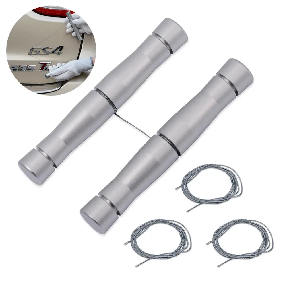 Скребок FOSHIO для удаления эмблем автомобиля металлические наклейки с логотипом