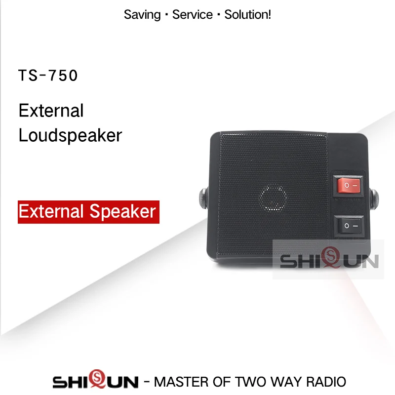 

TS-750 External Speaker For Car Walkie Talkie CB Radio TS 750 External Loudspeaker For mobile radio External Speaker Car Radio