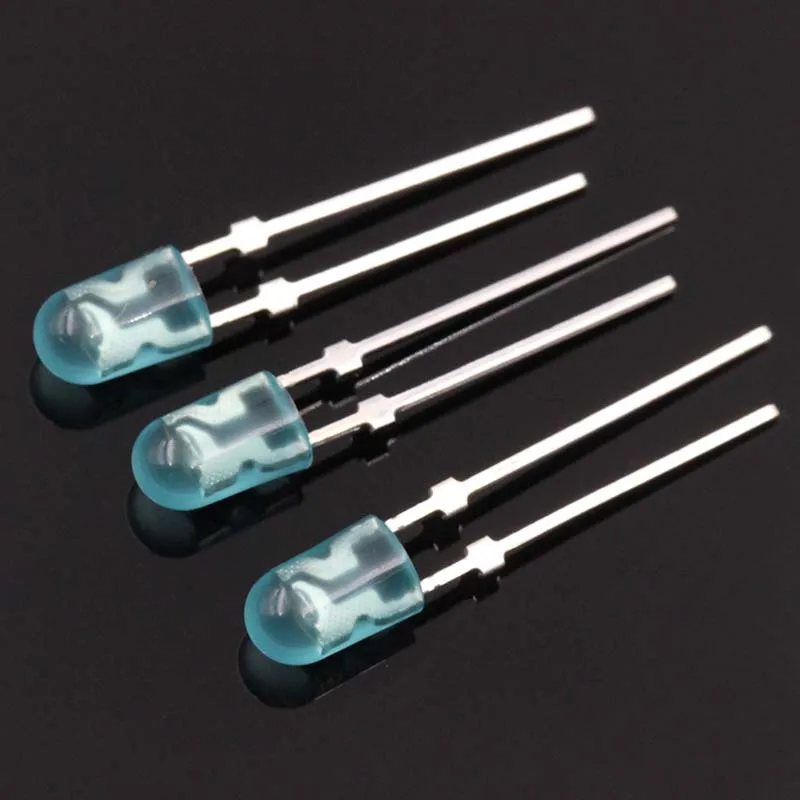 1000PCS 3x4x6mm oval colored short leg lamp bead light-emitting diode LED | Лампы и освещение