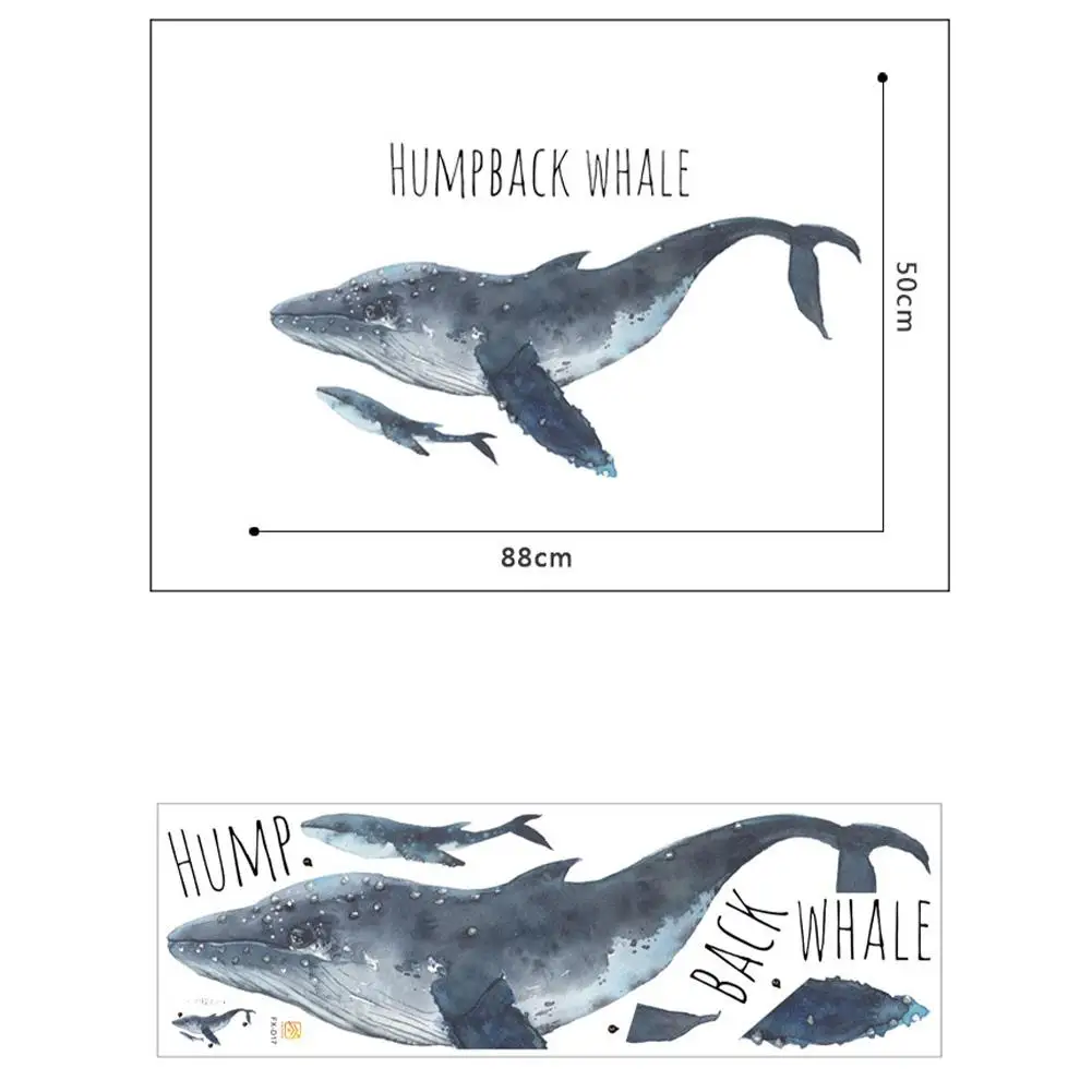 Ручная роспись КИТ настенные наклейки для детских комнат ванная комната