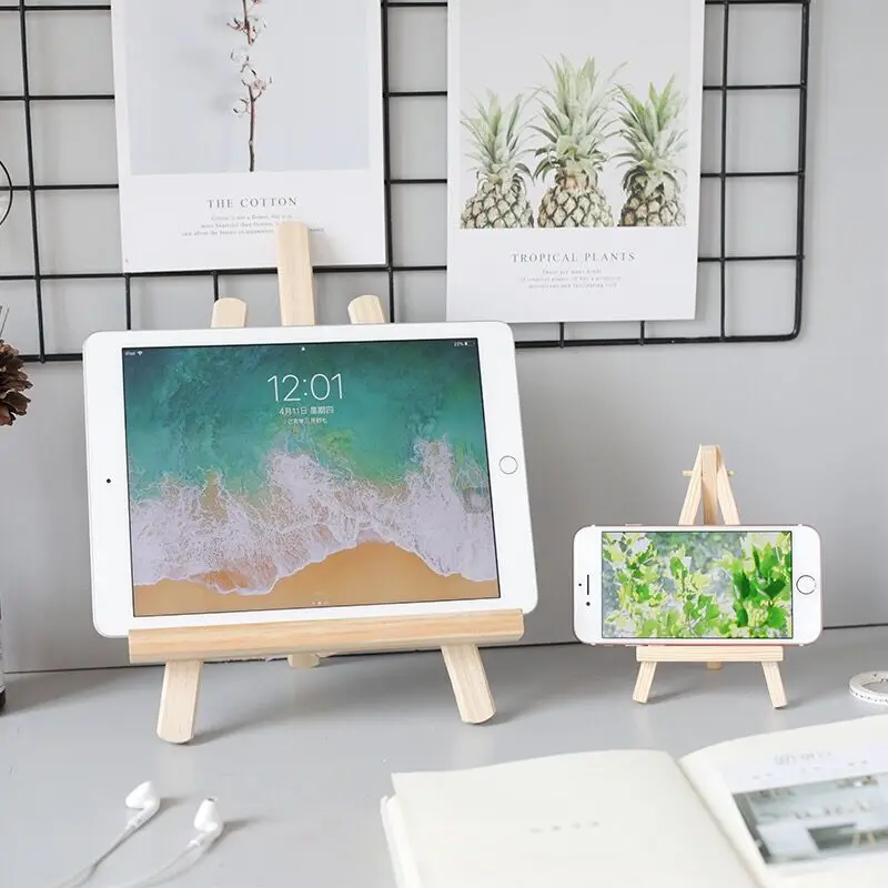 Складной настольный деревянный держатель для iPad планшетов ПК подставка книг