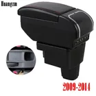 Подлокотник для автомобиля chevrolet Sail, контейнер для хранения центральной консоли с подстаканником 9, USB зарядка 2009-2014 2010 2011 2012