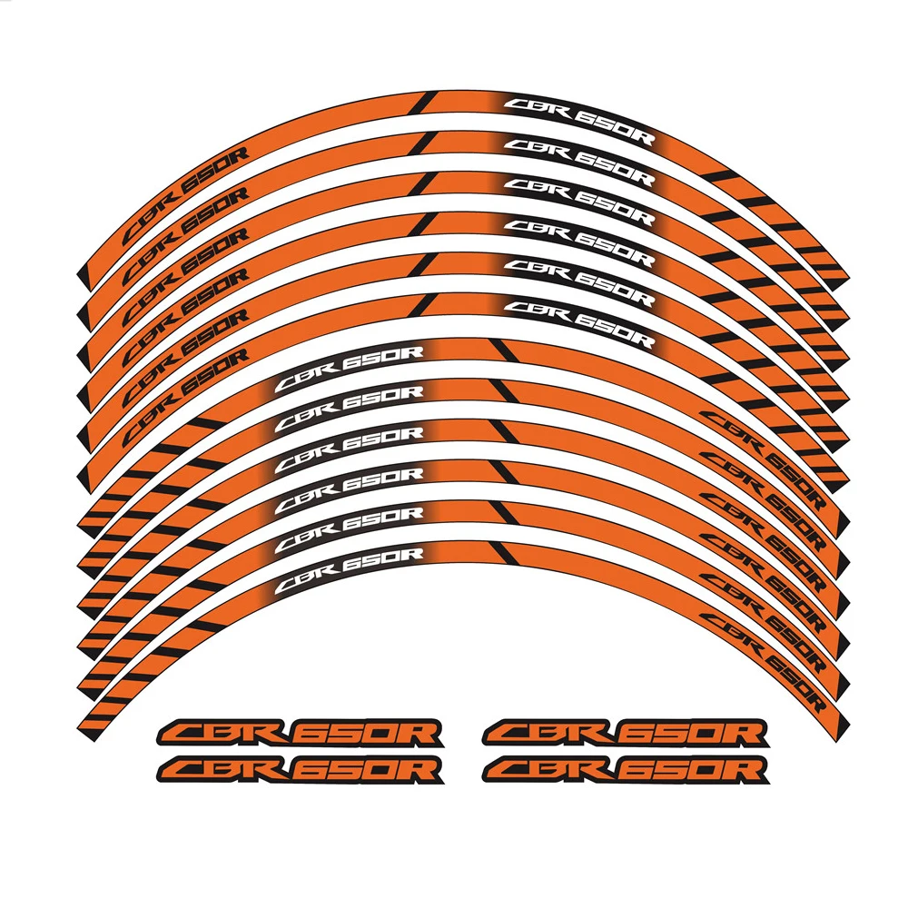 Мотоцикл Декор шин обода колеса светоотражающие наклейки для укладки Авто