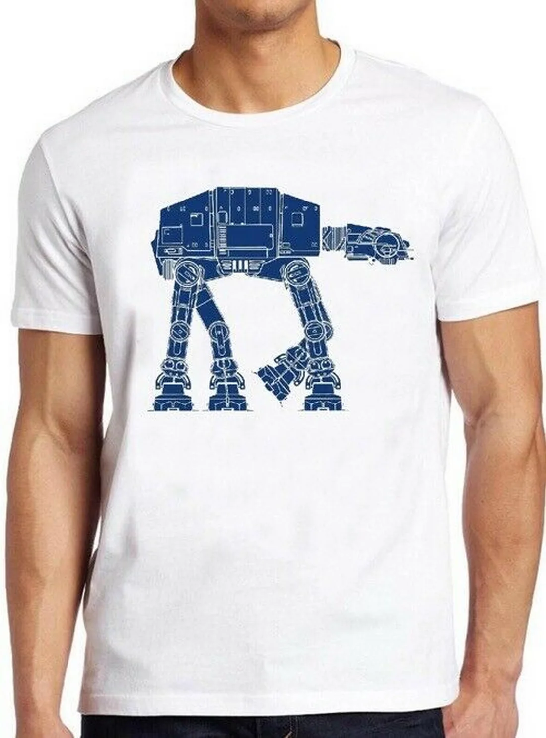 Atat топы футболка винтажная Звездные войны 80 s фильм Забавный гик цитата крутой