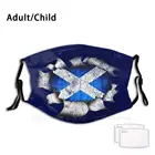 Шотландская маска для лица с забавным принтом Pm2.2675