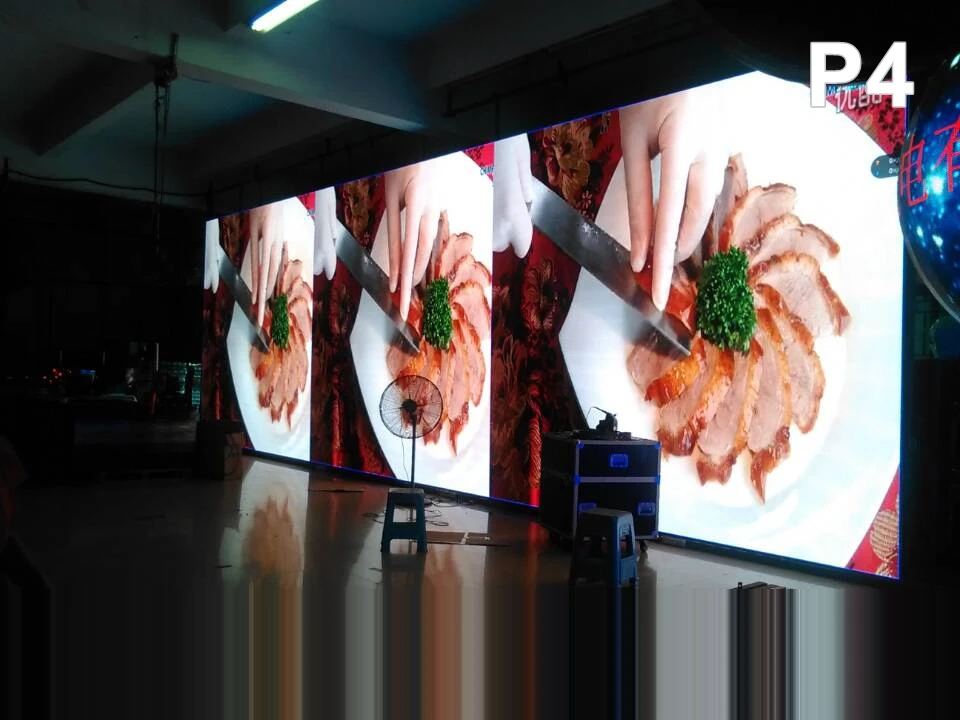 WERA светодиодный RGB P4 светодиодный модуль дисплеев, SMD 3 в 1 RGB P4 Крытый полноцветный светодиодный модуль, 256*128 мм 64*32 точки P4 черный светодиодный модуль лампы