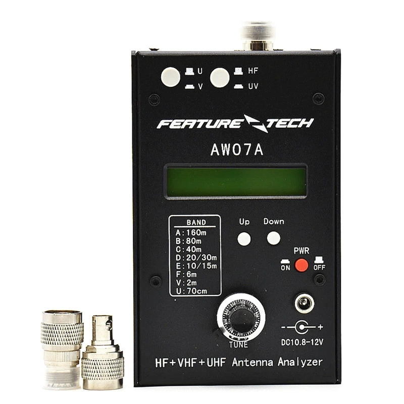 

HF + UV AW07A HF/VHF/UHF 160M 490 МГц анализатор сопротивления SWR антенны коротковолнового любительского радио