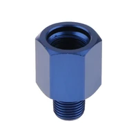 18 npt male to m12x1 25 female hose end port conversion fitting alloy adaptor fuel pressure gauge adapter connector