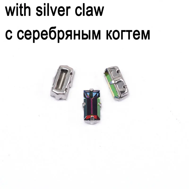 CTPA3bI Vitrail среднего цвета необычные высококачественные стразы из стекла пришить с