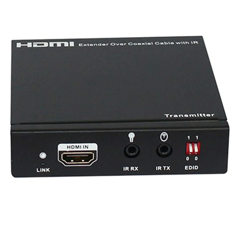Удлинитель HDMI по коаксиальному кабелю с ИК до 100 м удлинитель коаксиальный