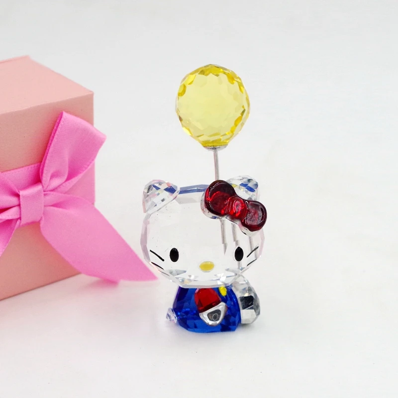 Фигурки прекрасного качества с австрийским кристаллом и мультяшным котом