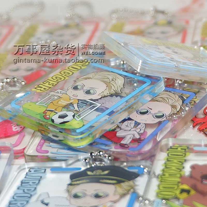 Аниме брелок juютсу Kaisen Nanami Kento акриловый ремешок фигурка подвесные аксессуары 6