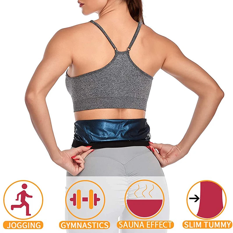 Корсет для тренировки талии пояс пота женщин компрессионный триммер похудения