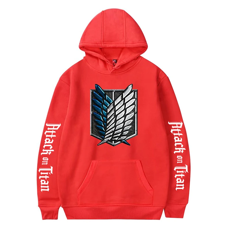 

Newest Attack On Titan Anime Hoodies Men Women Sweatshirts Cosplay Fashion Hooded Sportswear Clothes Attack On Titan Hoody Boy