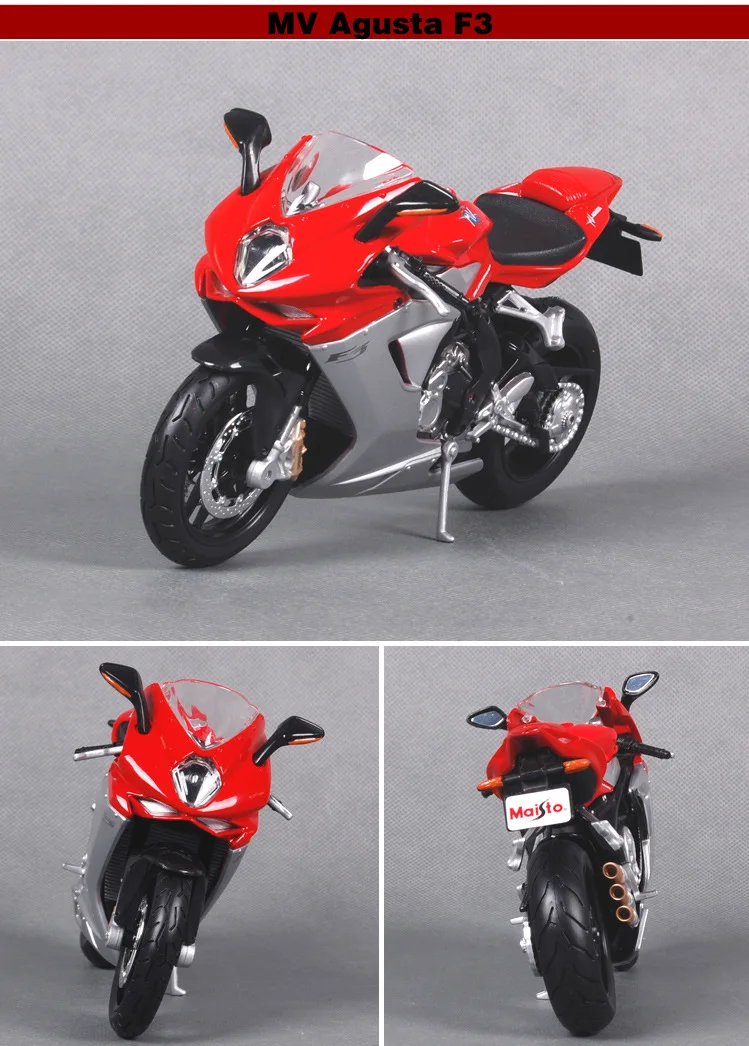 Maisto 1:12 MV Augusta 1090 RR моделирование сплав мотокросса серии авторизованный игрушечный мотоцикл автомобиль Коллекционирование подарки