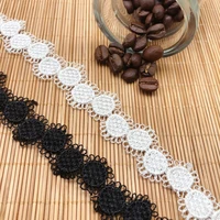 peas lace polyester small barcode width 2cm clothing accessories jewelry clavicle chain handmade diy water soluble