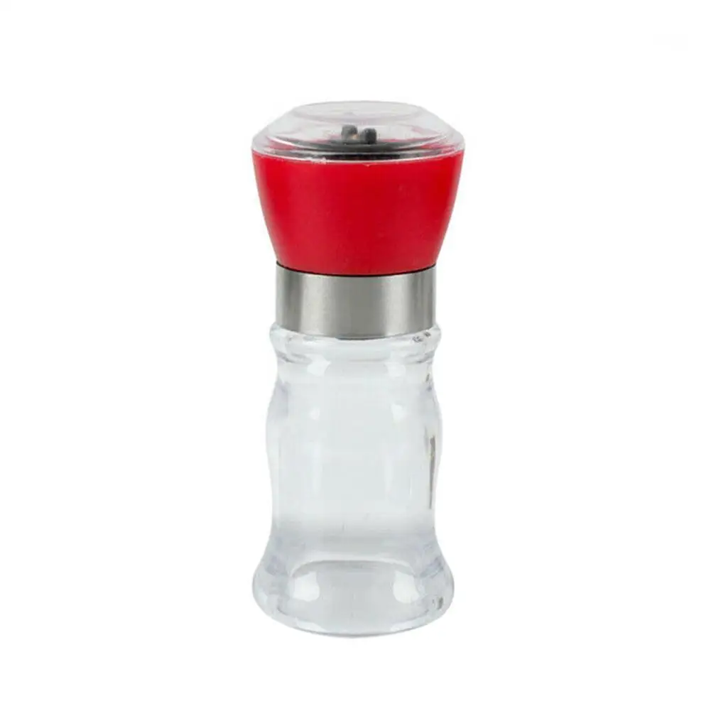 

Manual Pepper Grinder Kitchen Hand Twist Pepper Mill Grinder Leakproof Spice Bottles Steak Salt Gadget Salad Portable Condi F3U9