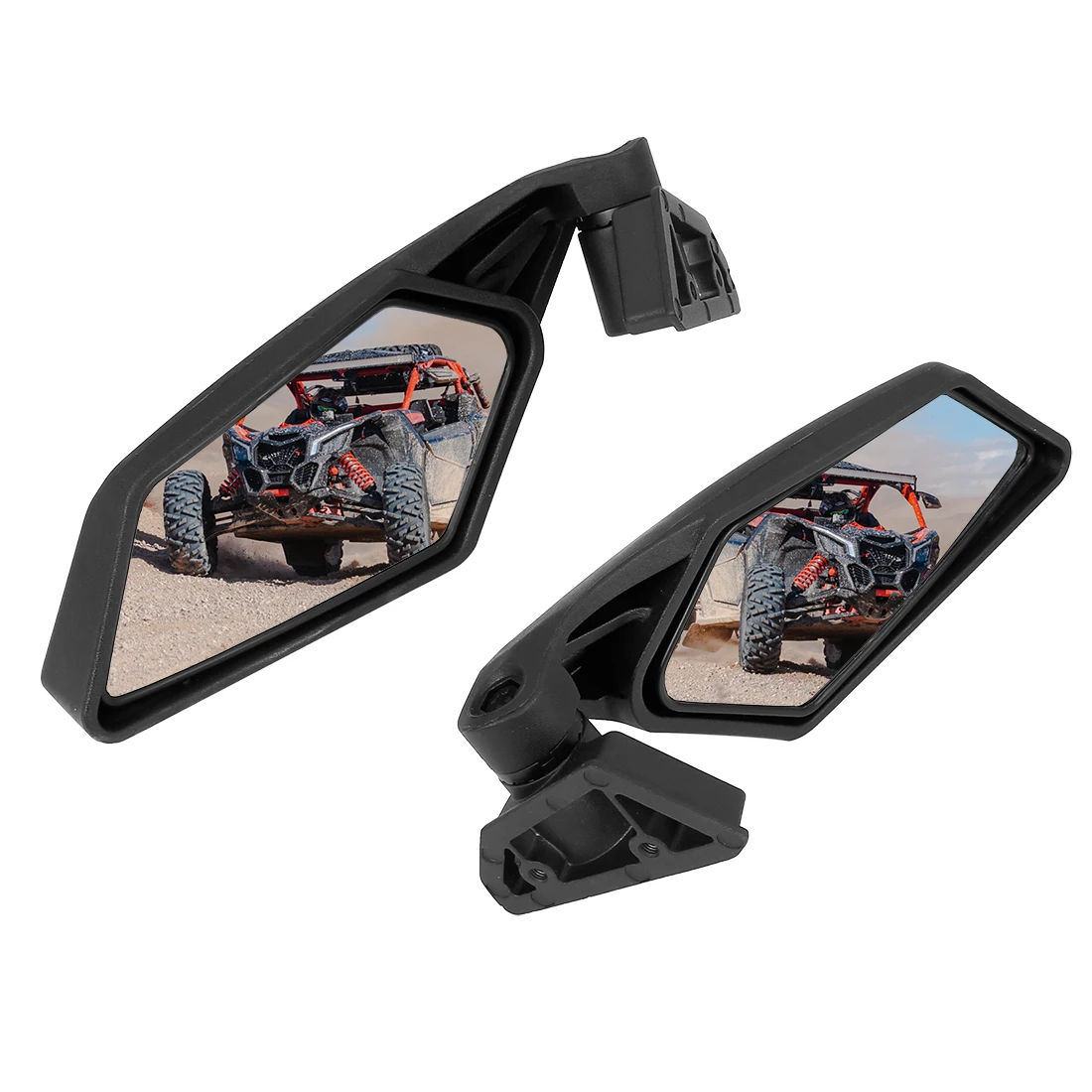 X Autohaux 1 пара UTV боковое зеркало заднего вида гонки регулируемое для Can-Am Maverick X3 Max