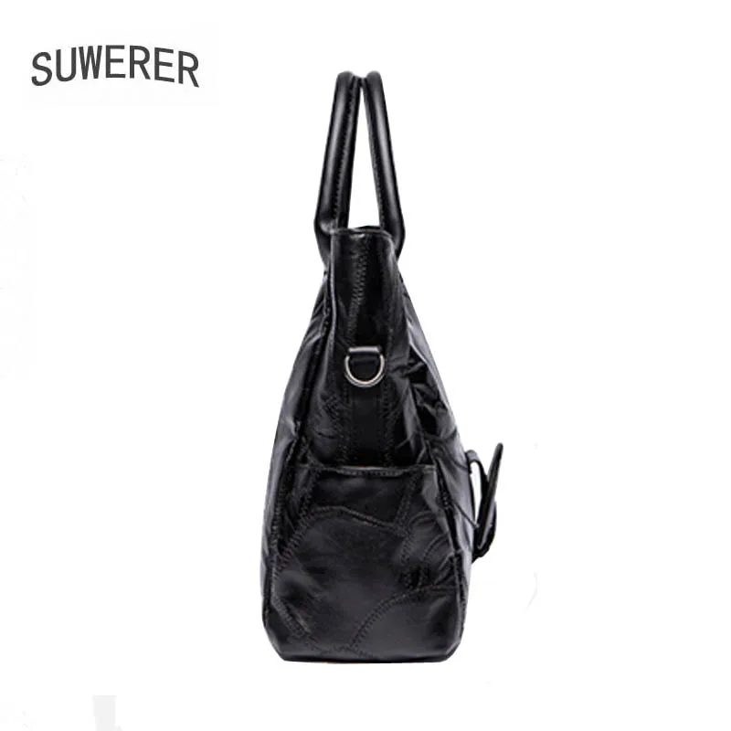 

New Sheepskin Bag 2020 new leather handbag soft leather large capacity handbag fashion one shoulder messenger big bag