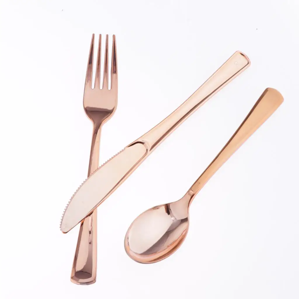 

18 Pcs Plastic Cake Spoons Disposable Cutlery Set Plastic Fork Spoon Party Tableware Wedding Birthday Party Decoration Supplies