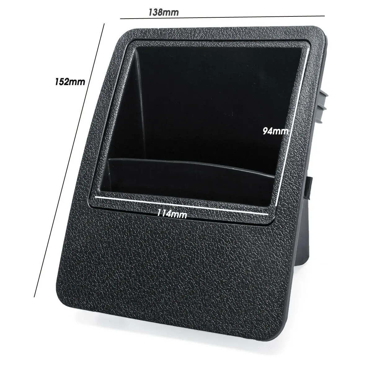 

Car Storage Box Storage Handle Cover Convenient Car Handle Storage Sundries Auto Black ABS Neat Storage Handle Trim