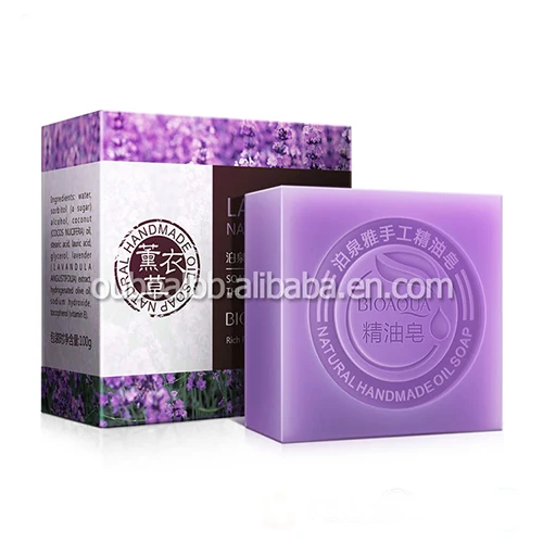 

/ BIOAQUA brands Lavender Essential Oil Cleansing Moisturizing mild soap handmade