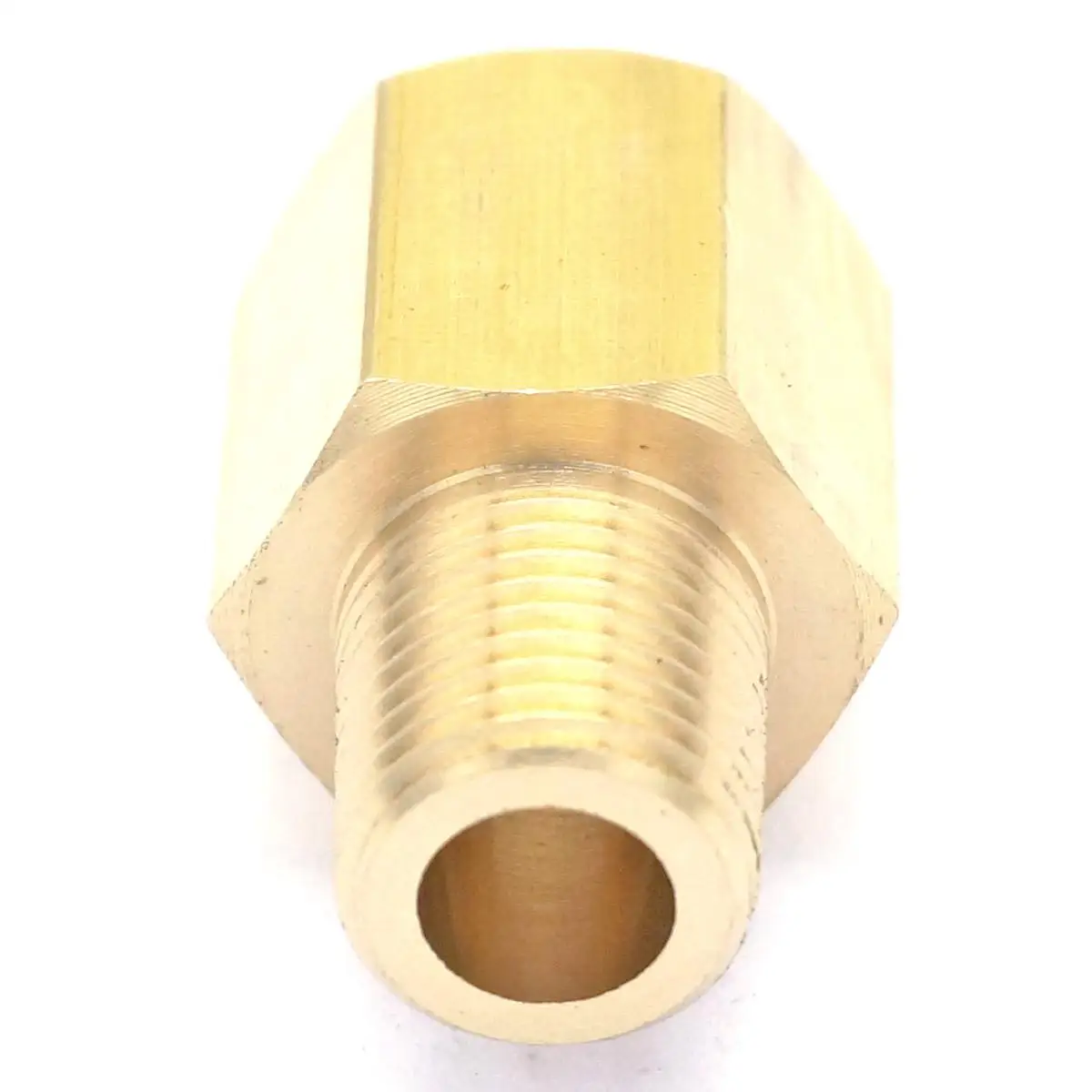 Латунный фитинг для труб с наружной резьбой 1/8 дюйма и внутренней NPT адаптер