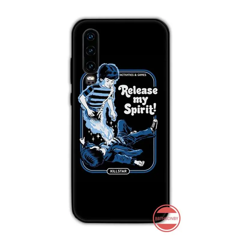 Let's summon demons Новое поступление черный чехол для мобильного телефона Huawei Honor 7C 7A 8X