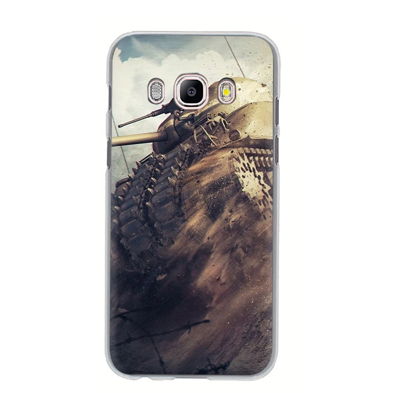 H6 World of tanks жесткий чехол для телефона с рисунком в виде обложка чехол для Samsung Galaxy A3 5 A6 7 8 9 A10 30 40 50 70 - Цвет: H6