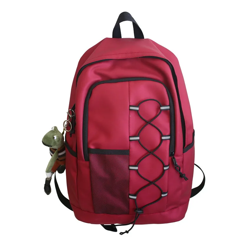 

Women Backpack for Teenage Girls School Bags Nylon Black Back Pack