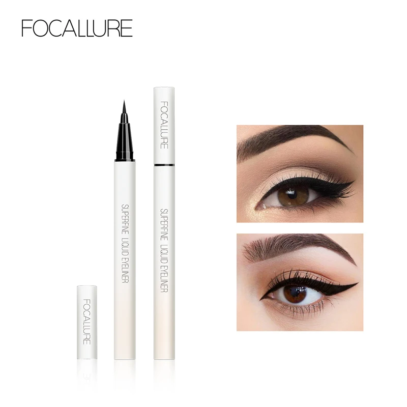 

FOCALLURE Makeup Eyeliner Pencil Liquid Waterproof Soft Black Long Lasting For Women Superfine Professional Eyes Liner Cosmetics