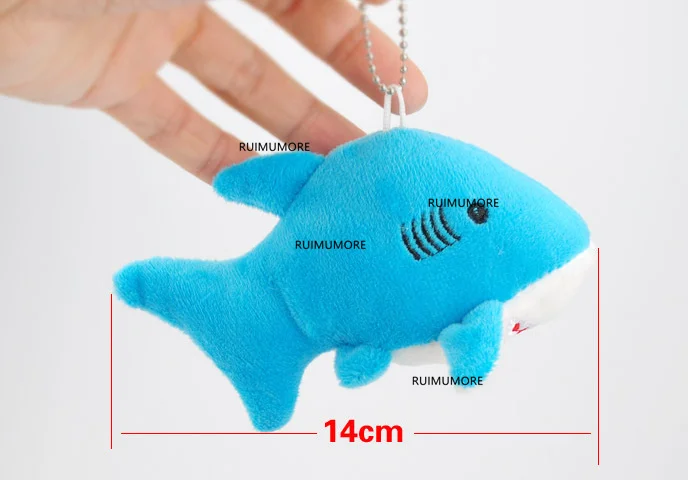 multi-color- cute shark plush toy, Stuffed& Plush Animal Baby Toys doll, size 7-21cm, gift plush toys For kids