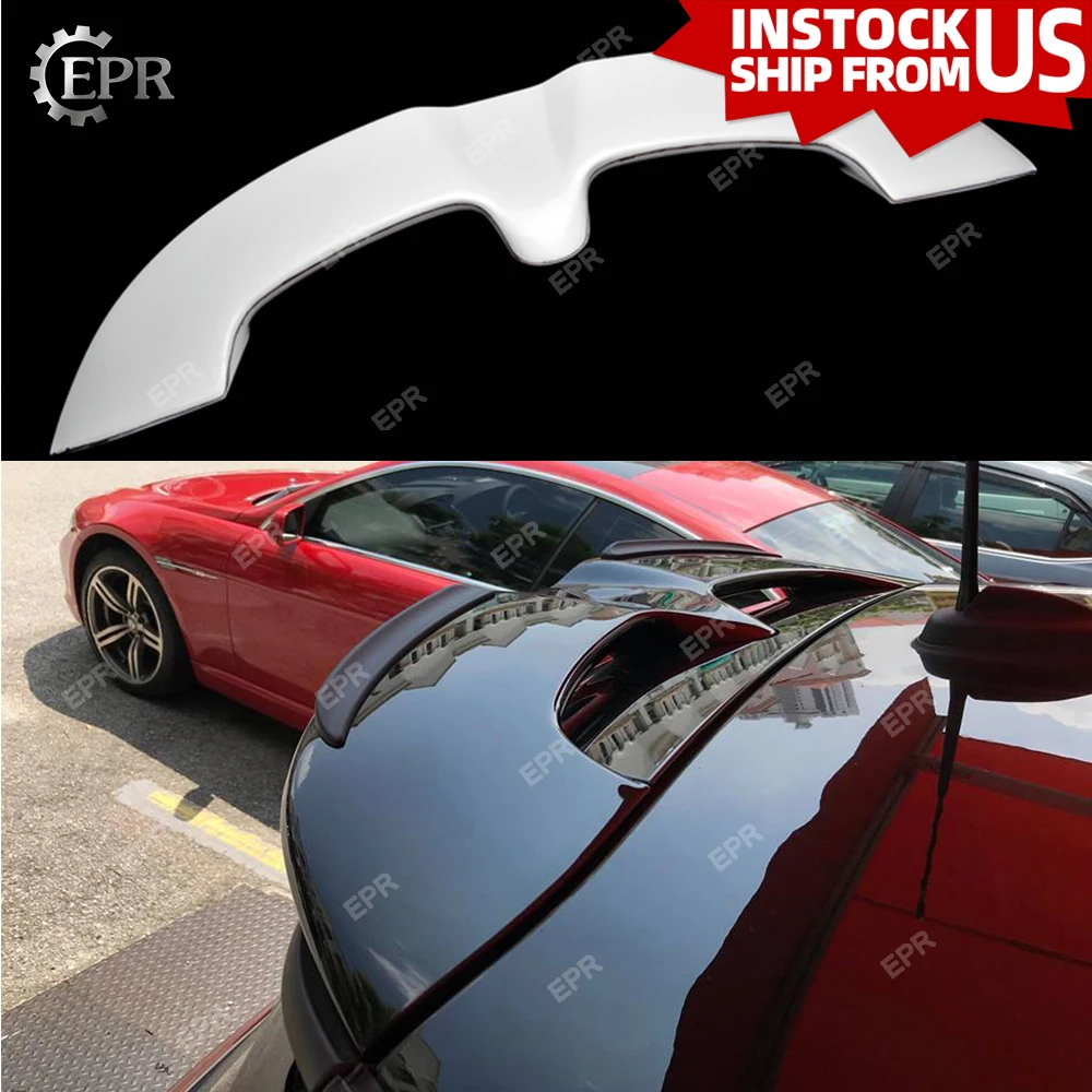 FRP JCW спойлер на крышу для F56 Mini Cooper S Стекловолокно Задний автомобиля Стайлинг