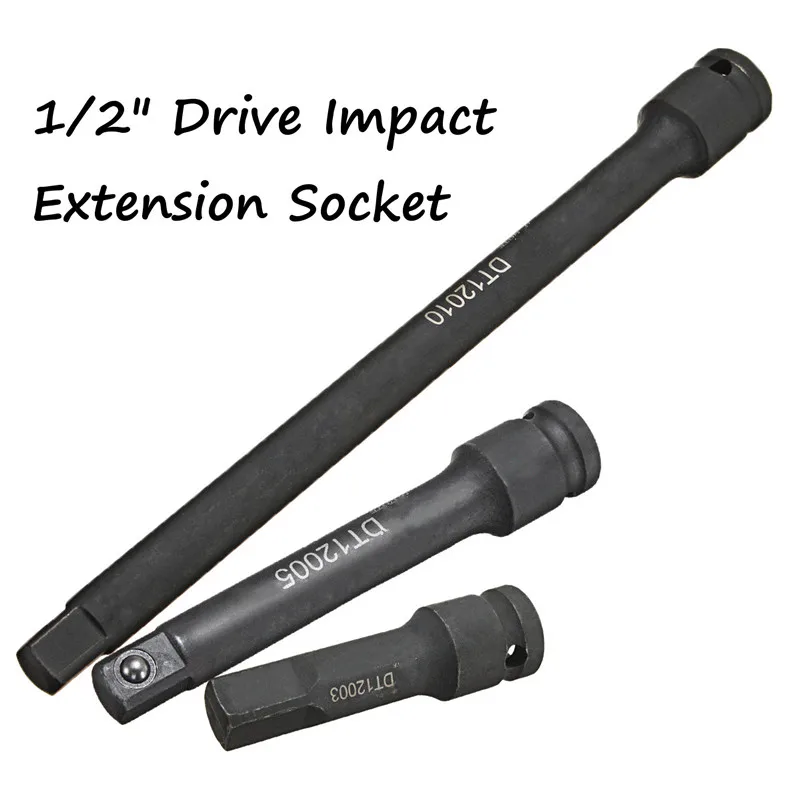 DOERSUPP 1/" Drive Impact удлинитель 3" " 10" пневматическая механика длинная розетка ручные разъемы для инструментов автомобильные инструменты и принадлежности