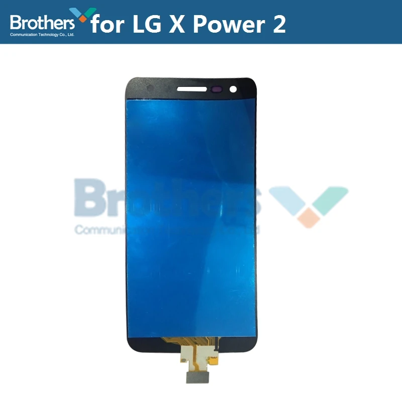 lcd screen for lg x power2 m320 lcd display for lg k10 power x500 x charge touch screen digitizer lcd assembly phone replacement free global shipping