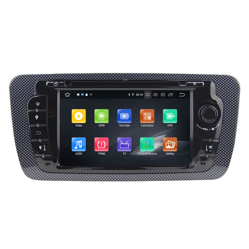 DSP IPS Автомобильный мультимедийный dvd GPS навигатор 2 din Android 10 0 для Seat Ibiza SportCoupe Ecomotive