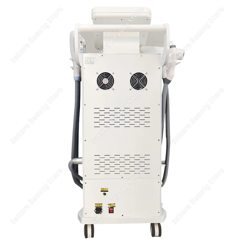 

Double Screen 4 in 1 SHR+IPL Painless Hair Removal Tattoo Remove ND YAG Laser 532nm 1064nm 1032nm Skin Lift Beauty Machine