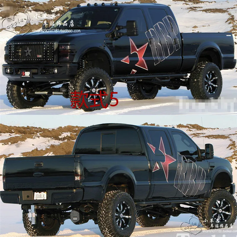 Автомобильная Наклейка для Ford Raptor F150 Модифицированная наклейка кузова пикапа