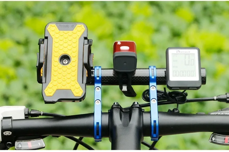 JLETOLI велосипедные стойки MTB руль Расширенный кронштейн бар компьютер держатель телефона велосипед сплав многофункциональный поддержка расширитель