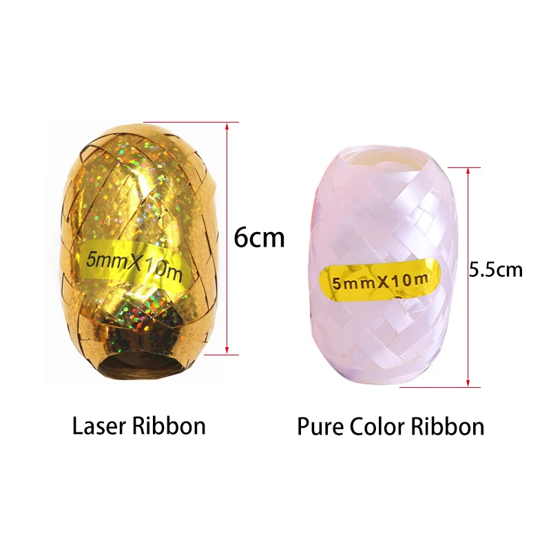 Лента для завивки яиц 6 рулонов лента катушка обжима упаковки подарков шаров дня