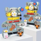 Детский медведь Монтессори, занятая доска, упражнения, навыки жизни, вдохновляет мышление, просвещение, обучающий помощь, разблокирующие игрушки