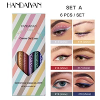 highly pigmented handaiyan eye liner pencil waterproof no smudge eyeliner cosmetics long wearing 30 setslot dhl free