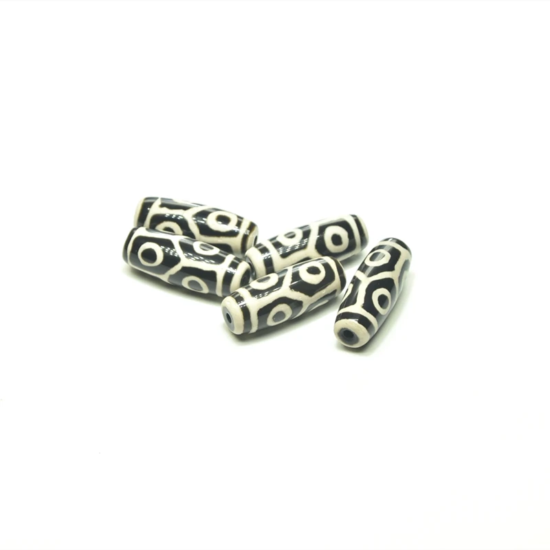 Бусины в тибетском стиле из черепаховой черепахи 6 глаз DZI 11 5 мм * 30 бусины агата