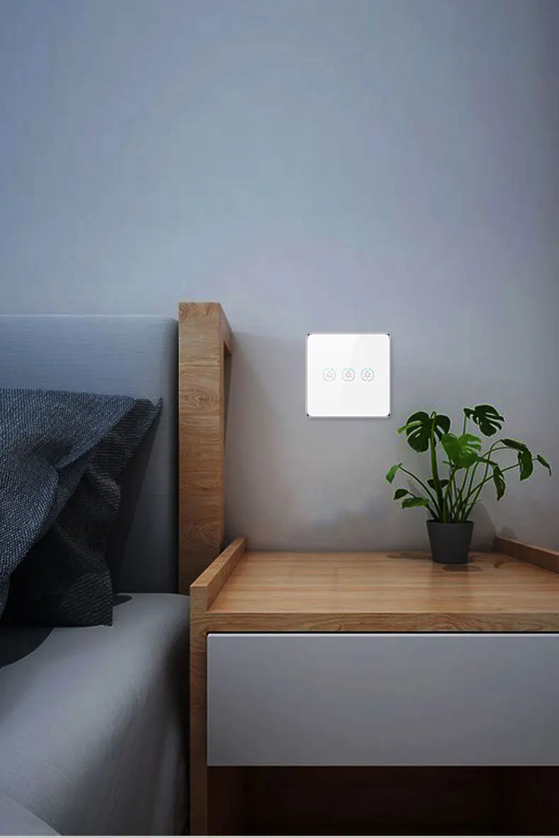 Tuya ZigBee переключатель без нейтрального провода работает с TuYa ZigBee концентратор сенсорный переключатель наклейка Smart Life приложение управление питание от TuYa